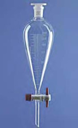 Ampoule à décanter selon Squibb, en verre borosilicaté 3.3