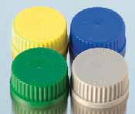 Bouchon à vis bleu pour flacon ISO Filetage 45 GL Couleur bleu