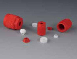 Raccord à vis en ETFE - GL 14 Pour Ø tuyau 3,0 mm Filetage 14 GL
