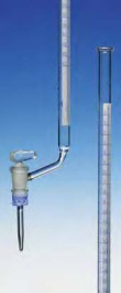 Burette en verre DURAN® à robinet latéral classe AS