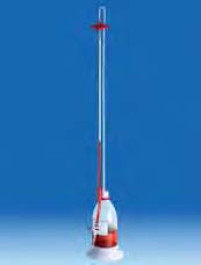 Burette automatique, selon Schilling, en verre borosilicaté 3.3, classe B