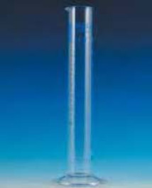 Eprouvette en verre classe A Capacité 5 ml Tolérances 0,050 ± ml Hauteur 115 mm