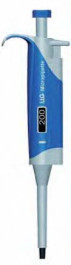 Micropipette digitale LLG Volume 0,5 à 10 µl Justesse £ ± R%Vol. max. 1,0 Précision £ ± CV%Vol. max. 0,5