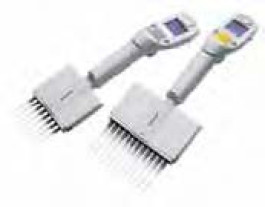 Pipette multicanaux Eppendorf Xplorer®    Volume 15 - 300 µl Type 12 canaux Bouton poussoir orange Couleur