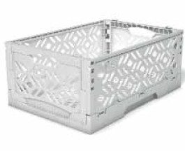 Boîte pliante mini, PP, pliable et empilable