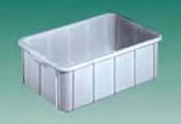 Caisse de rangement superposable Capacité 50 l Dimensions  intérieures(l x p x h) 600 x 400 x 210 mm Dimensionsextérieures(l x p x h) 660 x 450 x 220 mm Matériau PE-HD.
