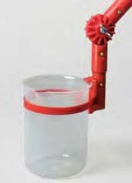 Préleveur à orientation variable Capacité 600 ml Matériau PP