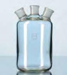 Flacon de Woulff en verre DURAN®