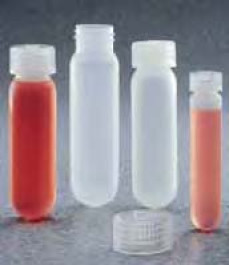 Tube à centrifuger en PPCO à fond rond avec bouchon Oak-Ridge NALGENE® Type 3119 Capacité 10 ml Ø 16,0 mm Hauteur 81,4 mm