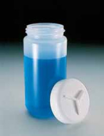 Bouteille à centrifuger en PPCO NALGENE® Type 3141 Capacité 450 ml Ø 69,5 mm Hauteur 160,0 mm FCR max. 13700 x g