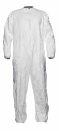 Combinaison de protection à usage unique Tyvek® IsoClean®, avec col/cagoule, stérile