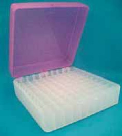 Cryoboite pour stockage Couleur Magenta/transparent