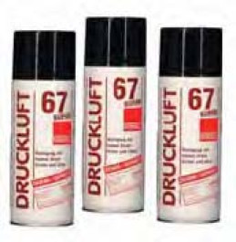 Dépoussiérant Druckluft 67 super en spray Type Dose de spray Capacité 400 ml