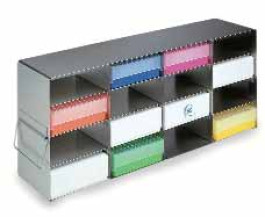 Rack, 4x3 boite 50 mm 221 x 419 x 139 mm pour congélateur horizontal
