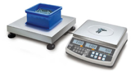 Balance de comptage portée 6 kg précision  2 g Ø plateau  230×230 mm