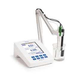 pH-/EC-/iono-mètre de laboratoire qualité recherche, conforme USP <645>