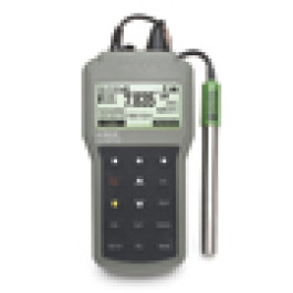 pH-/mV-/ISE-mètre portatif professionnel, étanche IP67, résolution 0,001