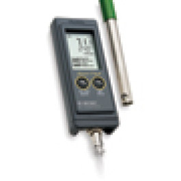 pH/°C-mètre compact étanche avec électrode HI 1296D