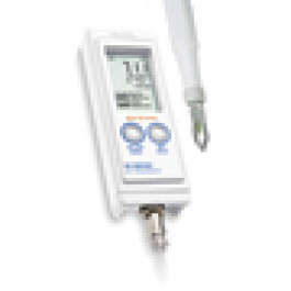 pH/°C-mètre compact étanche spécial viande avec électrode FC 232D