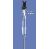 Gas Inlet Tubes with Valve Stopcock RN 14/23