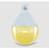 Ballon évaporateur en forme de poire, en verre borosilicaté 3.3