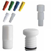 Raccords et ferrules pour connecteur capillaire pour bouchons de sécurité SafetyCaps