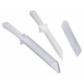 Spatule LaboPlast/SteriPlast à usage unique, PS/PE vert, blanche
