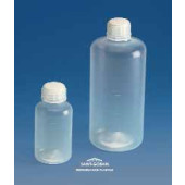 Flacon à col étroit avec bouchon, en PFA