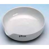 Capsule à évaporation en porcelaine fond plat