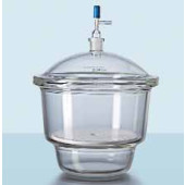 Dessiccateur à vide en verre DURAN®, complet