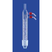 Réfrigérant de Dimroth avec rodage en verre dépoli