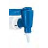 Robinet à fermeture rapide, type 6422/6432, en PP/ETFE, pour bidon