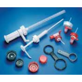 Bouchons et accessoires pour bidon de produits chimiques, PE-HD