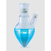 Ballon en forme de poire, en verre borosilicate 3.3