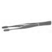 Pince brucelle pour lamelles, en acier inox 18/10
