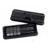 Plateau de coloration jetable, en PP/PE Nombre de 8 lames Longueur 305 mm Largeur 127 mm Hauteur 29,5 mm
