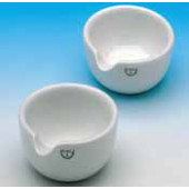 Mortier en porcelaine sans pilon