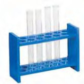 Portoir pour tubes à essais, en PP