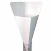 Entonnoir de filtration en papier à usage unique Eco-smartFunnel 186 ml Dimensions (L x l) 60 x 60 mm Dimensions (L x l) 6,4 x 6,4 mm Hauteur 128 mm