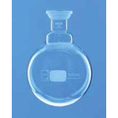 Ballon récepteur pour évaporateur rotatif en verre Capacité 500 ml Type A fond rond, S 35, revêtu plastique