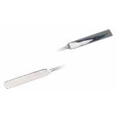 Spatule double, en acier inox 18/10