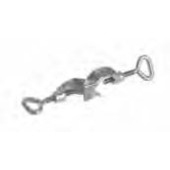 Noix de serrage en acier inox Plage de serrage 16,5 mm