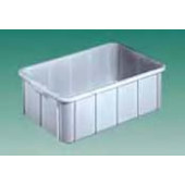 Caisse de rangement, empilable, en PP/PE-HD