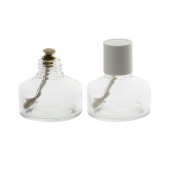 Lampe à alcool avec bouchon en plastique, 100 ml